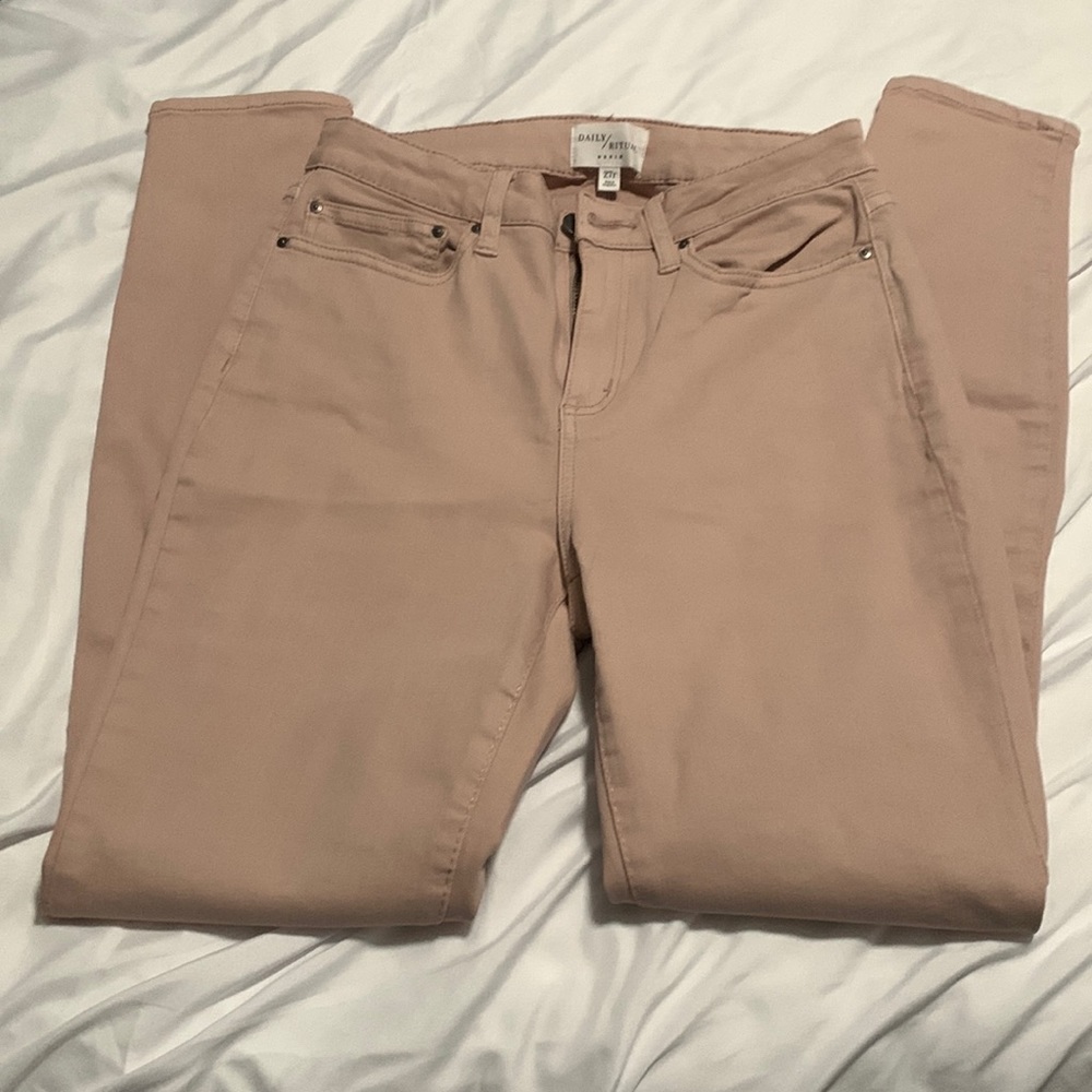 Daily Ritual skinny jeans  Pink